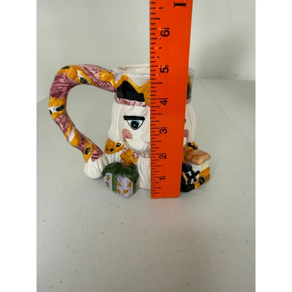 Vintage Alco Industries Holiday Christmas Nutcracker Coffee Mug Hand Painted